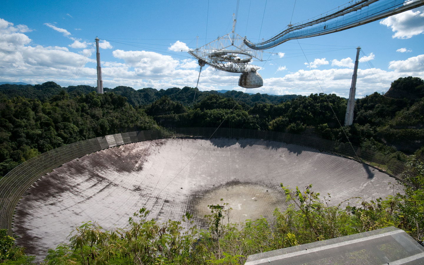 Arecibo Radio Telescope in Puerto Rico